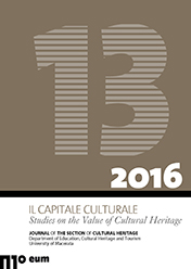 Il Capitale Culturale. Studies on the Value of Cultural Heritage, n. 13/2016