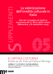 Supplementi (5/2016): La valorizzazione dell’eredità culturale in Italia. Atti del convegno